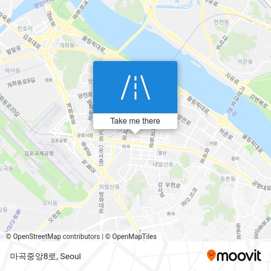 마곡중앙8로 map