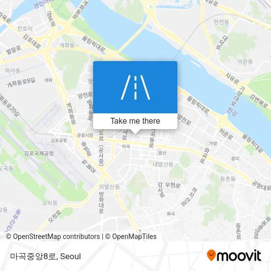 마곡중앙8로 map