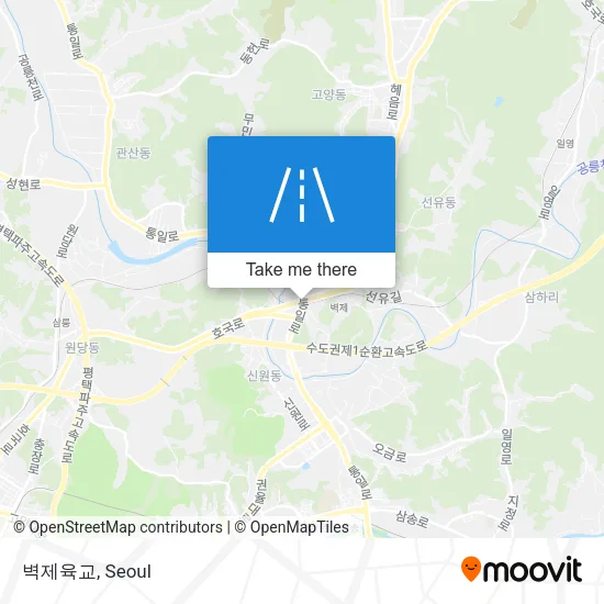 벽제육교 map