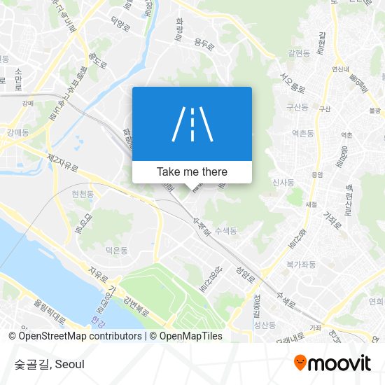 숯골길 map