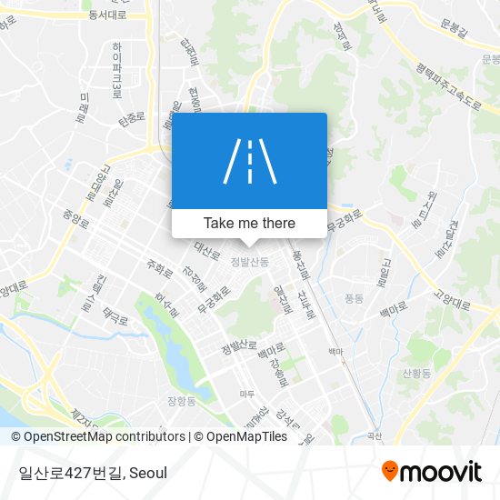 일산로427번길 map