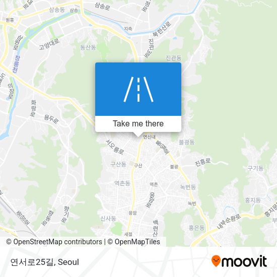 연서로25길 map