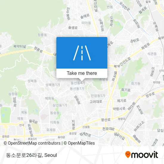 동소문로26라길 map