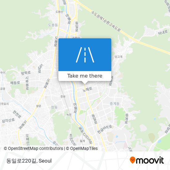 동일로220길 map