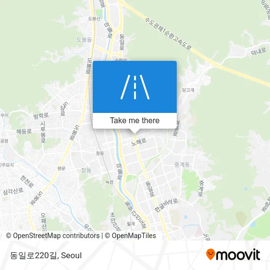 동일로220길 map