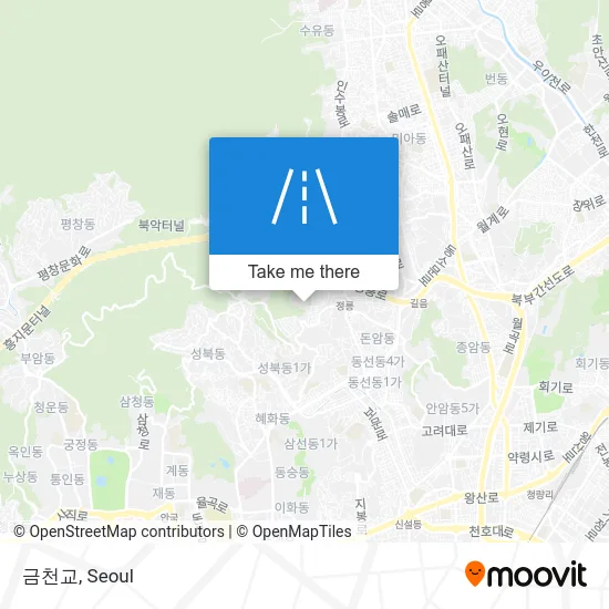 금천교 map