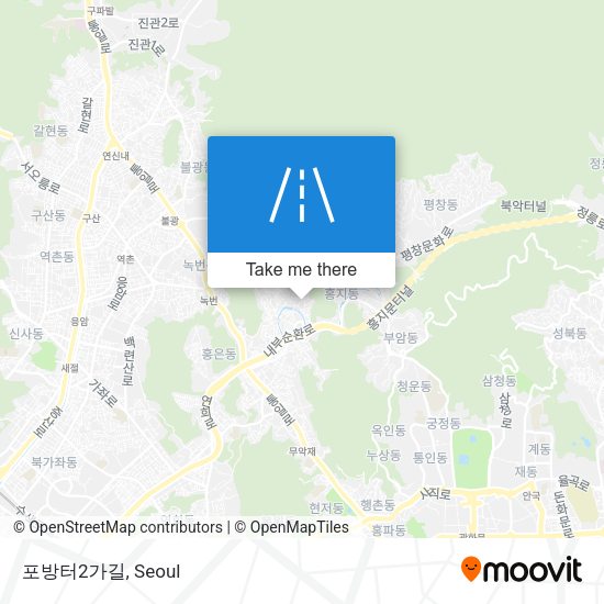 포방터2가길 map