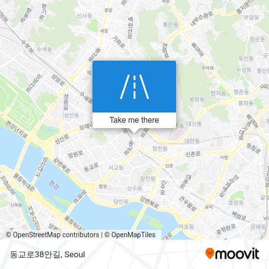 동교로38안길 map