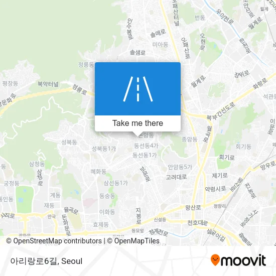 아리랑로6길 map