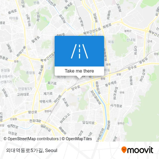 외대역동로5가길 map