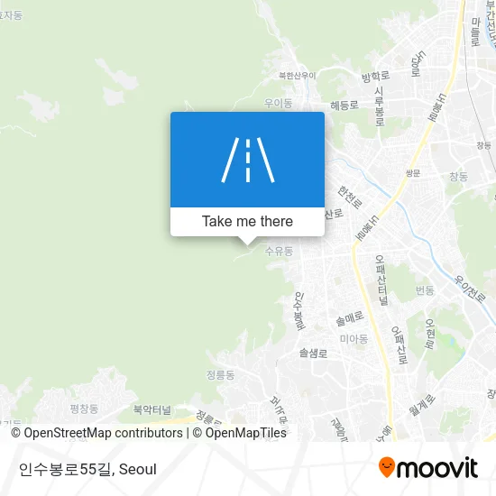 인수봉로55길 map