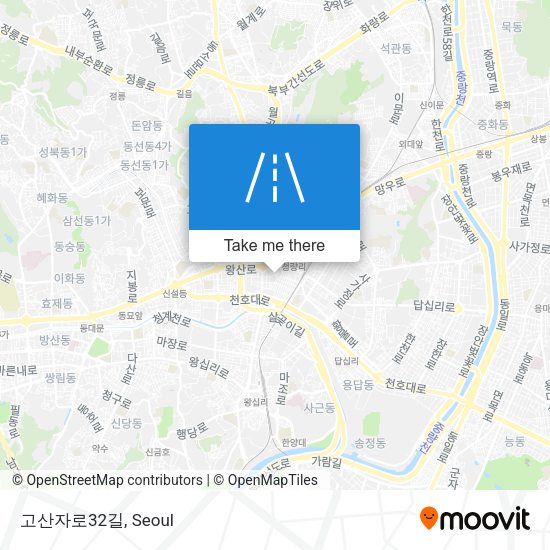 고산자로32길 map