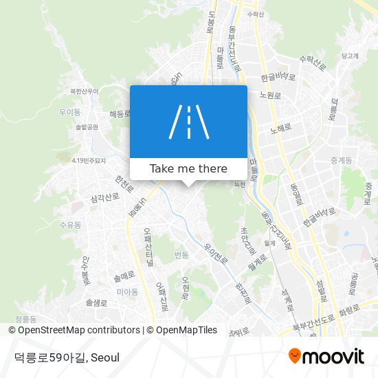 덕릉로59아길 map