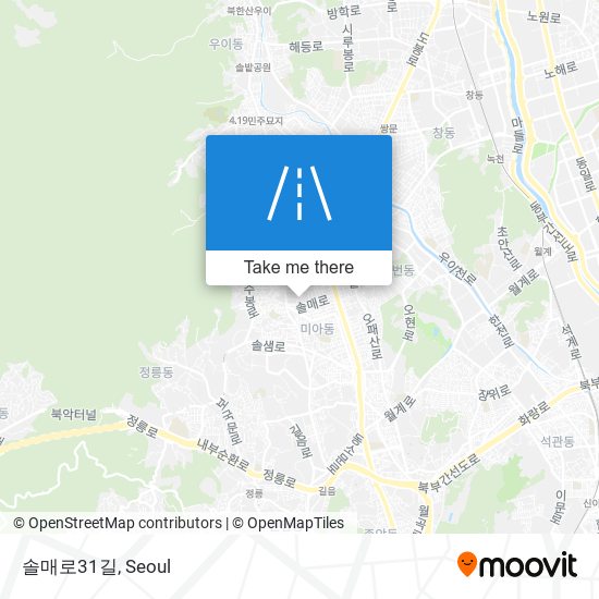 솔매로31길 map