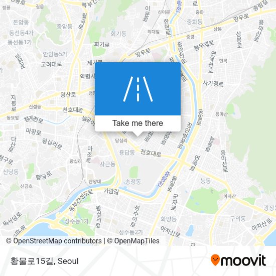 황물로15길 map