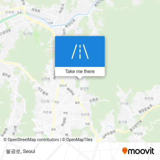 불광로 map