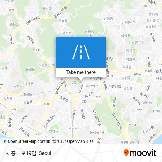 세종대로19길 map