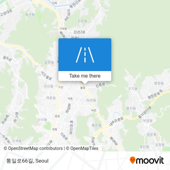 통일로66길 map