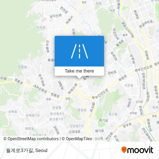 월계로3가길 map