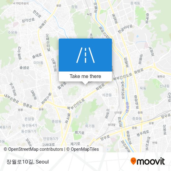 장월로10길 map