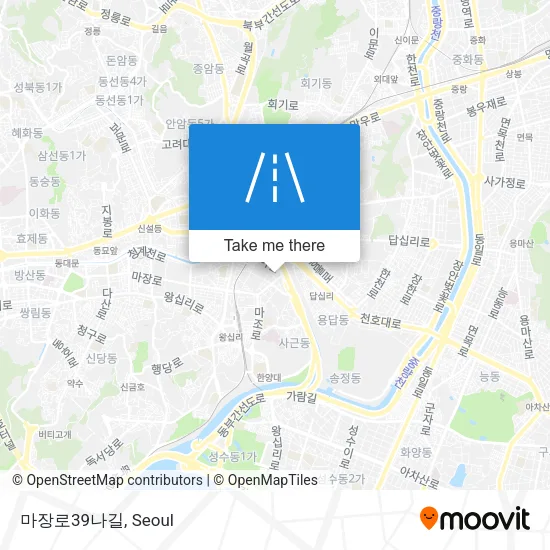 마장로39나길 map