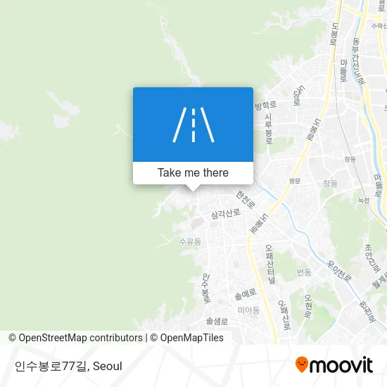 인수봉로77길 map