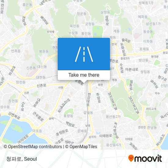 청파로 map