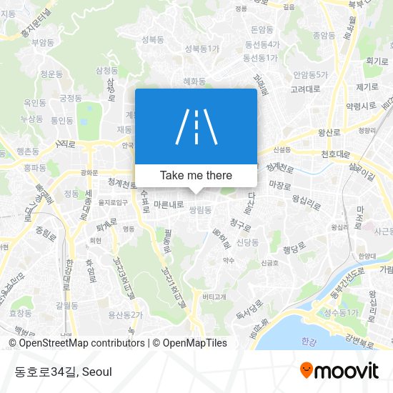 동호로34길 map