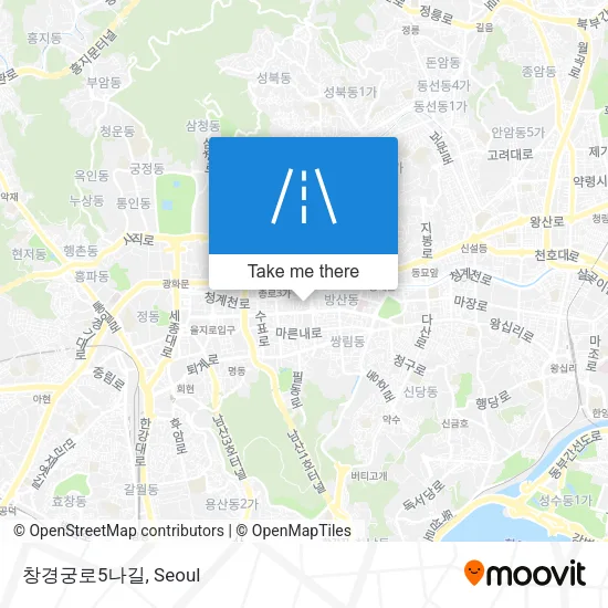 창경궁로5나길 map