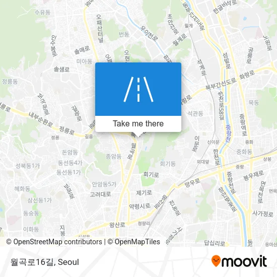 월곡로16길 map
