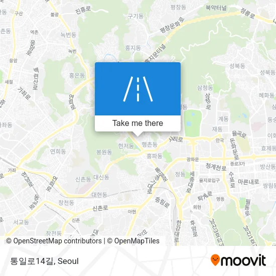 통일로14길 map