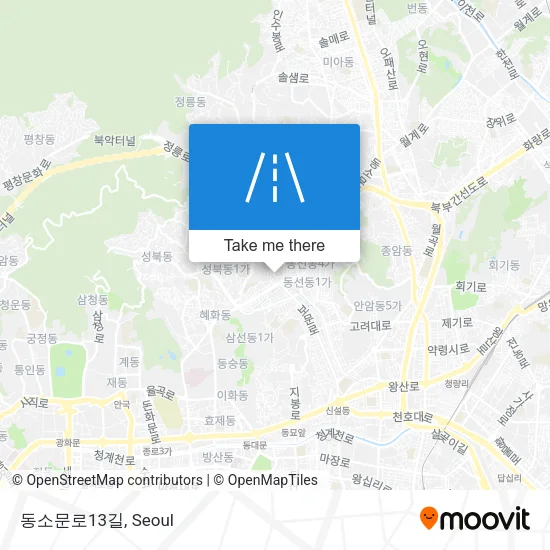 동소문로13길 map