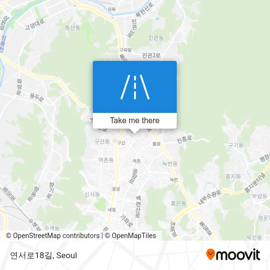 연서로18길 map