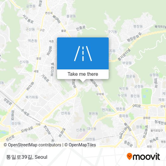 통일로39길 map