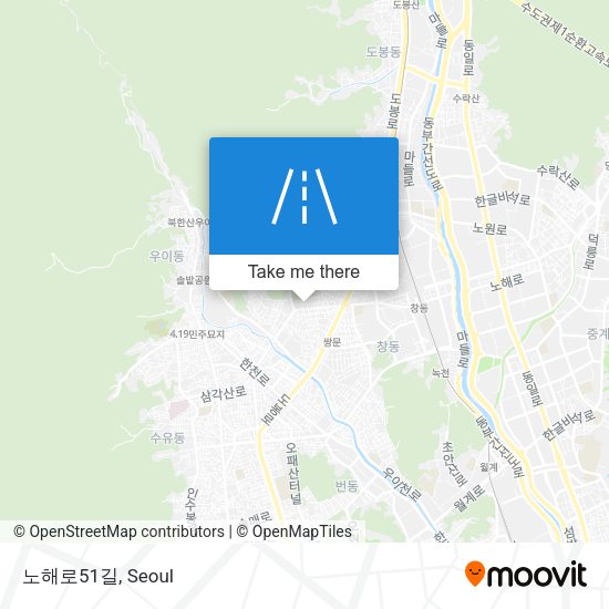 노해로51길 map