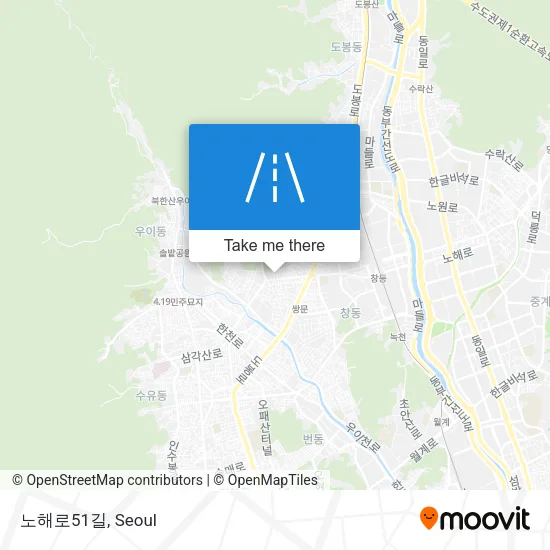 노해로51길 map