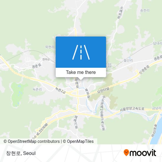 창현로 map