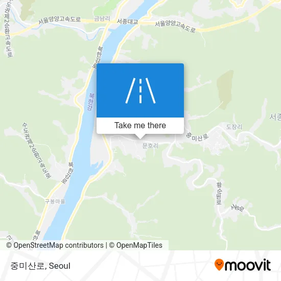 중미산로 map