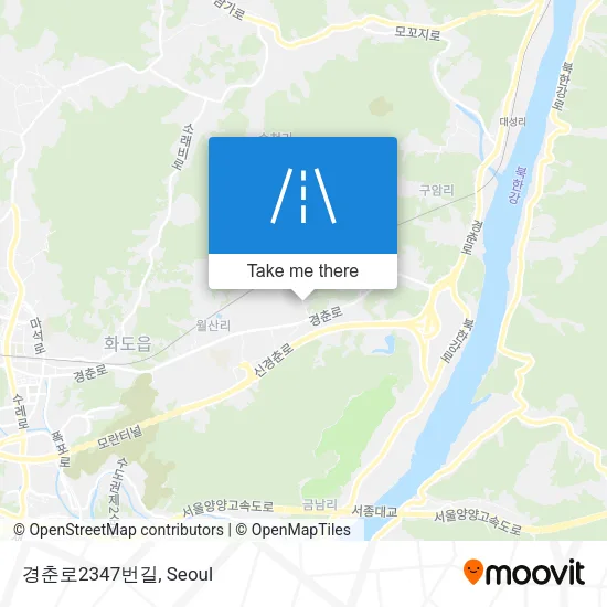 경춘로2347번길 map