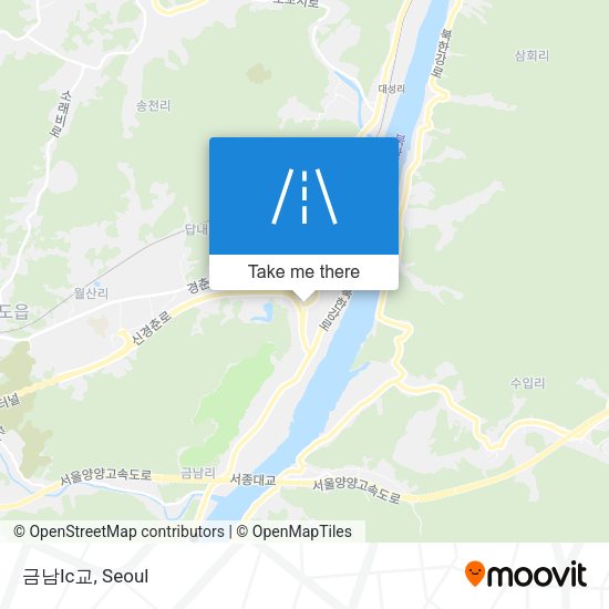 금남Ic교 map