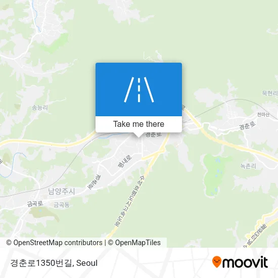 경춘로1350번길 map