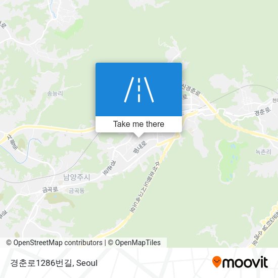 경춘로1286번길 map