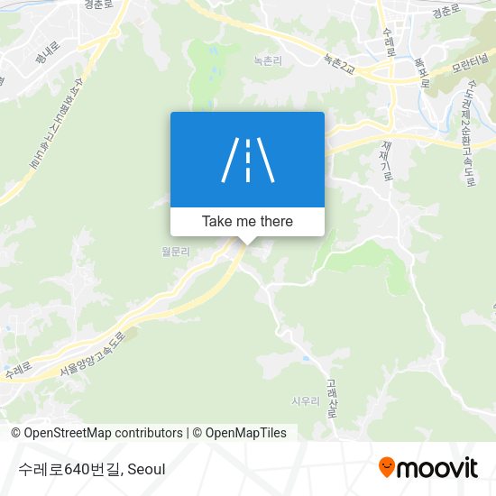 수레로640번길 map