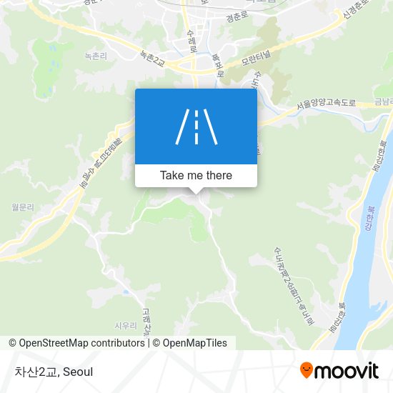 차산2교 map