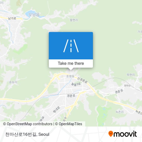 천마산로16번길 map
