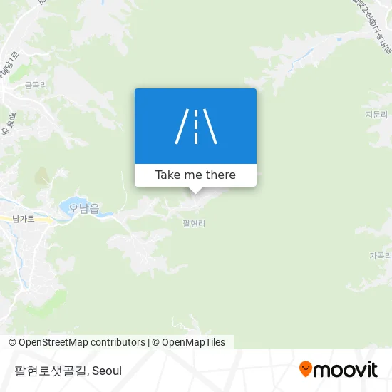 팔현로샛골길 map