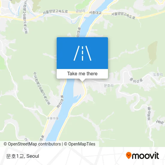 문호1교 map