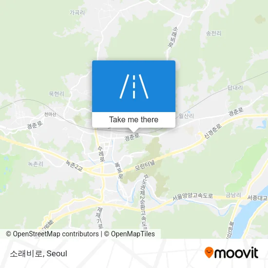 소래비로 map