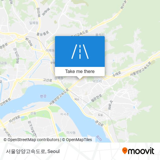 서울양양고속도로 map