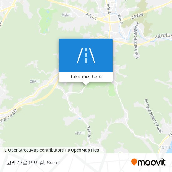 고래산로99번길 map